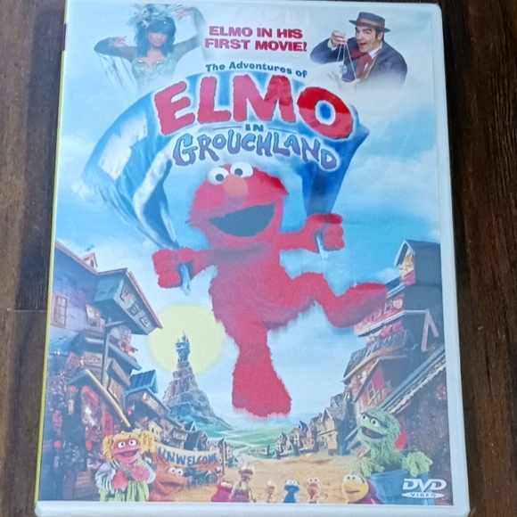 THE ADVENTURES OF ELMO IN GROUCHLAND on DVD - Picture 1 of 2